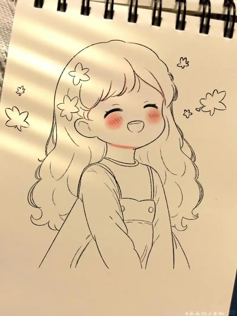 呜呜呜!这个q版简笔真的又甜又简单01!