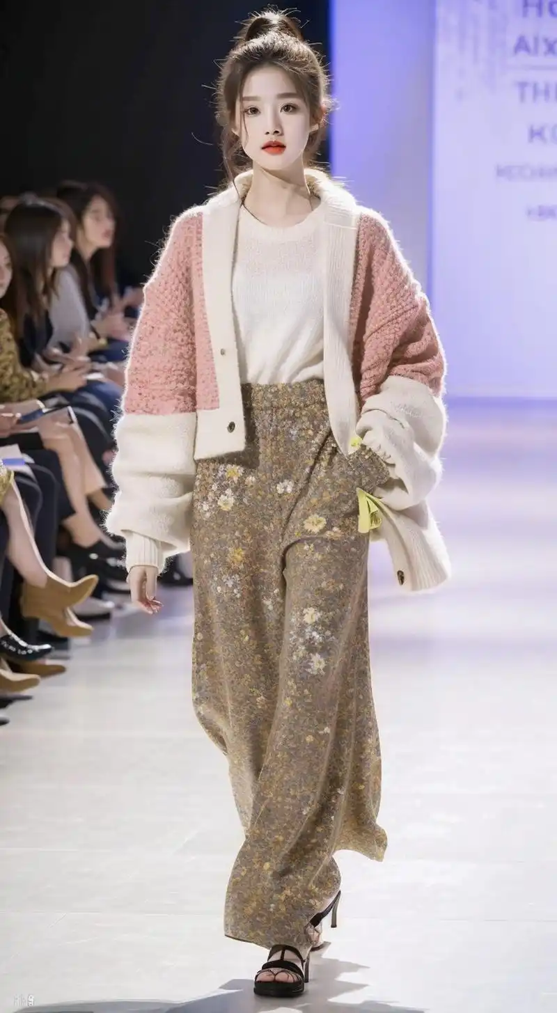 羊毛衫#ai服装设计 #ai服装模特#ai绘画 #小众设计感