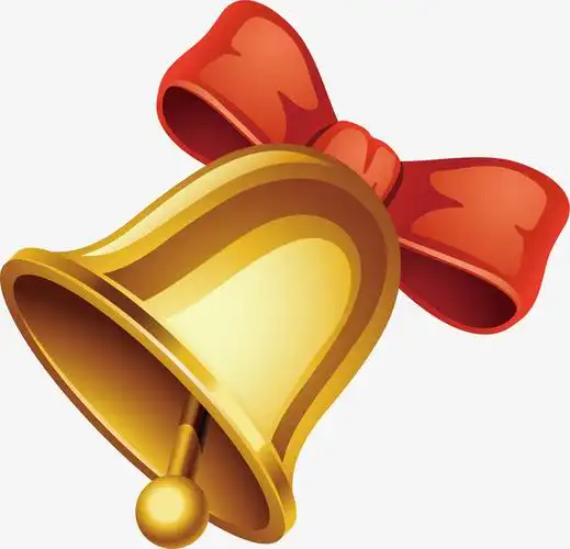 卡通铃铛矢量图下载