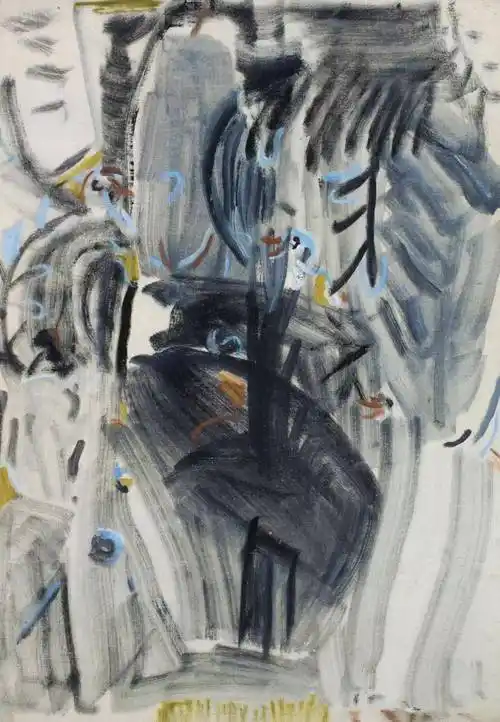 1980年作 无题-38 布面油画 76×53cm