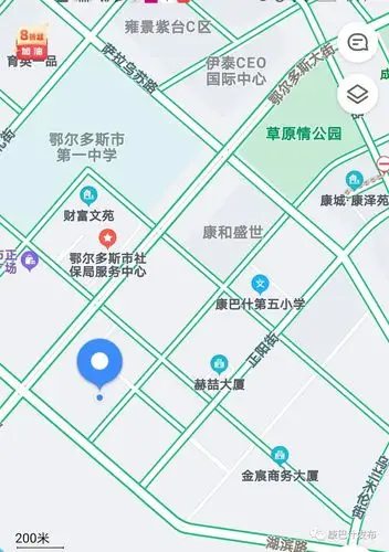 康巴什这几处花海"上新",来取景拍大片吧!