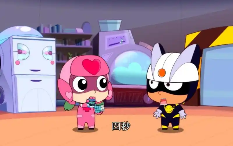 开心超人:天才甜心超人只用四秒还原魔方,小心超人当场自闭_哔哩哔哩