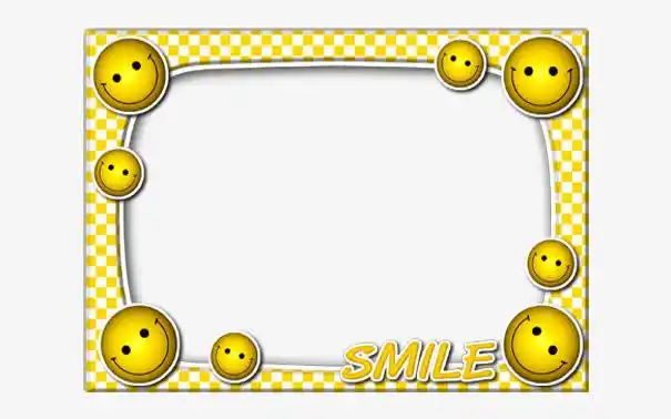 大头贴相框免抠素材免费下载_觅元素51yuansu.com