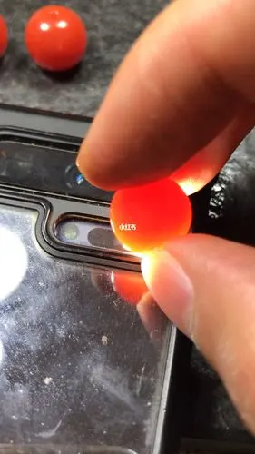 保山南红玉华料的透光效果