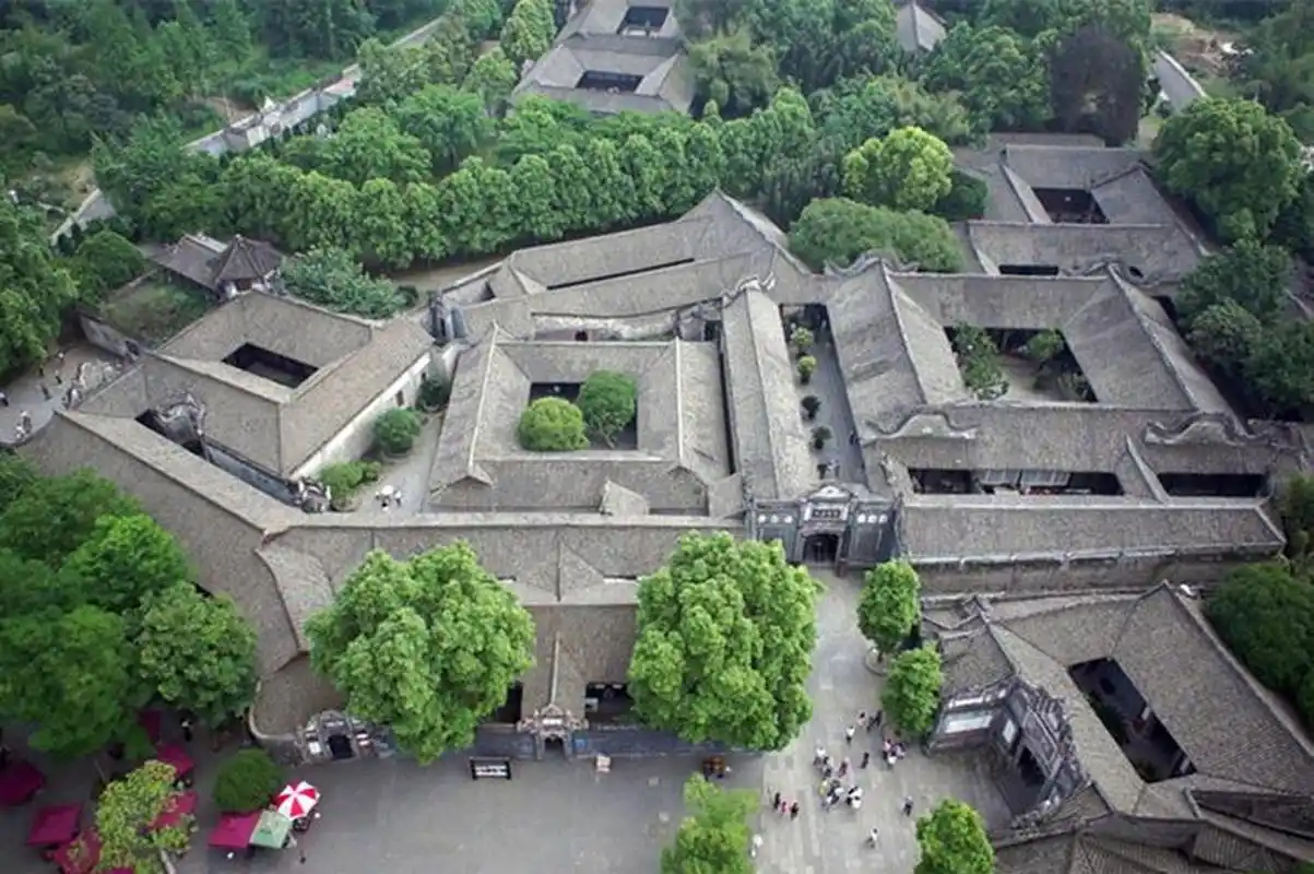 成都刘氏庄园,这里曾经是大地主刘文彩的私家住宅.