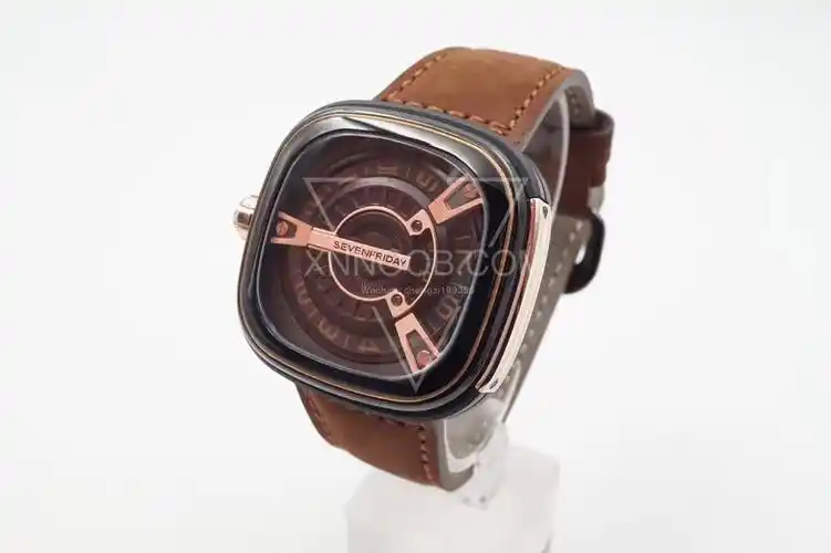 sevenfriday七个星期五m系列方形自动机械表