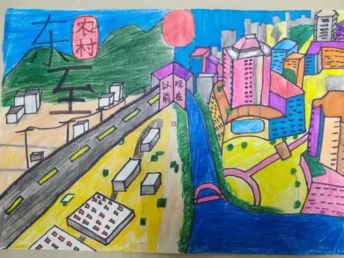 我心目中的新农村人居环境我眼中的家乡变化主题绘画获奖作品展播一