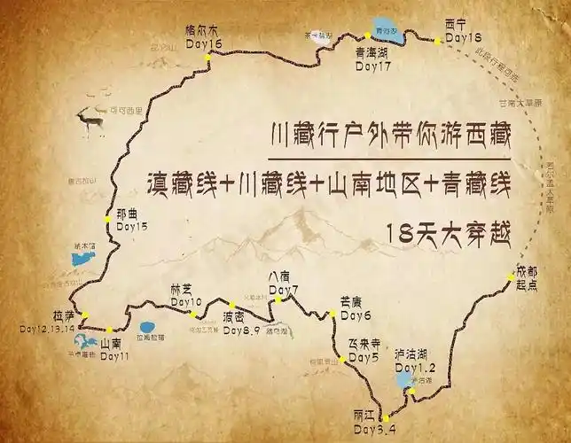 秋天的西藏一定要去看看,川进青出自驾招募