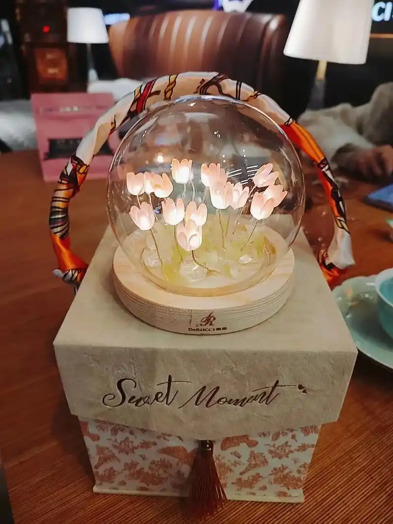 景德镇慕思手工diy小夜灯