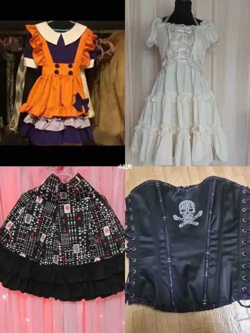 bodyline原宿蓬蓬裙束腰女仆lo