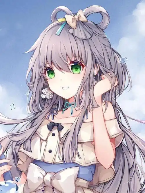 洛天依  谁的脑阔快来领走