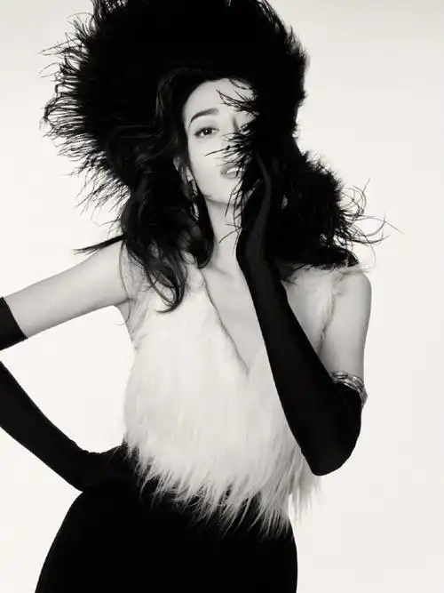 迪丽热巴登minibazaar十二月刊封面