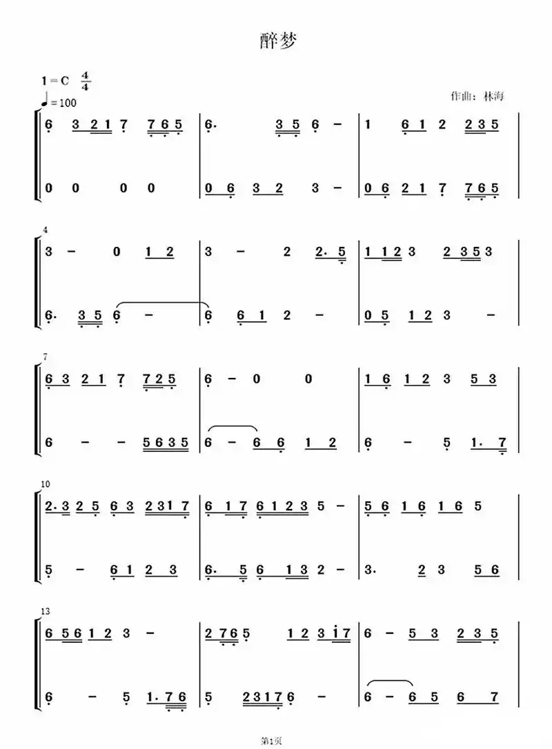 习筝笔记 #陈情令 #肖战#王一博#醉梦 #流行曲古筝 # - 抖音