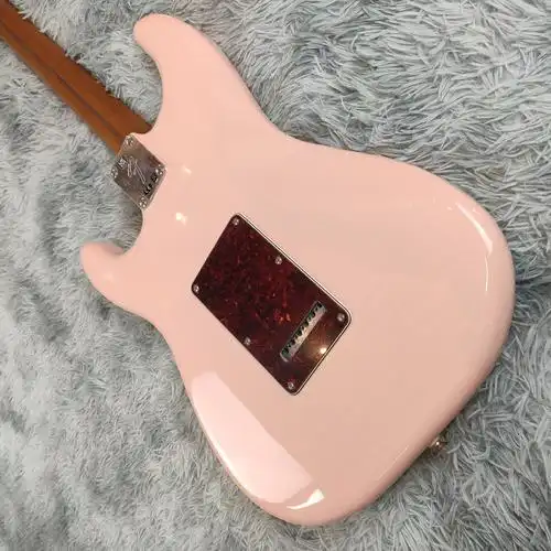 fender芬达playerfsr墨产玩家家电吉他限量粉色吉他-电吉他