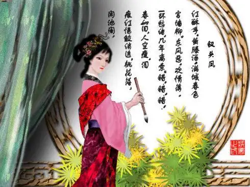 很好听,留下后慢慢品味江枫渔火在忧郁的睡眠中 苏州郊外的寒山寺