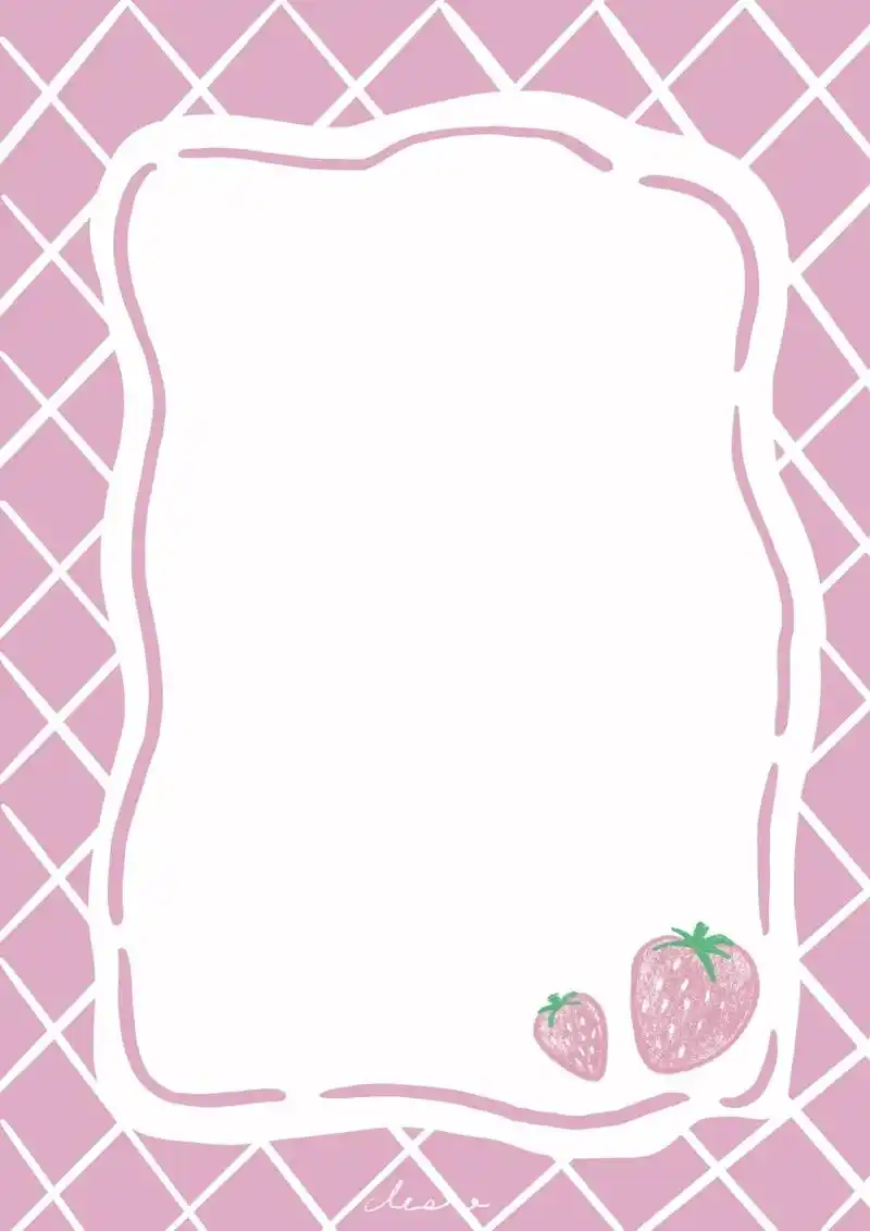 素材分享|水果91主题边框91 可用于幼儿成长档案,家园栏等等