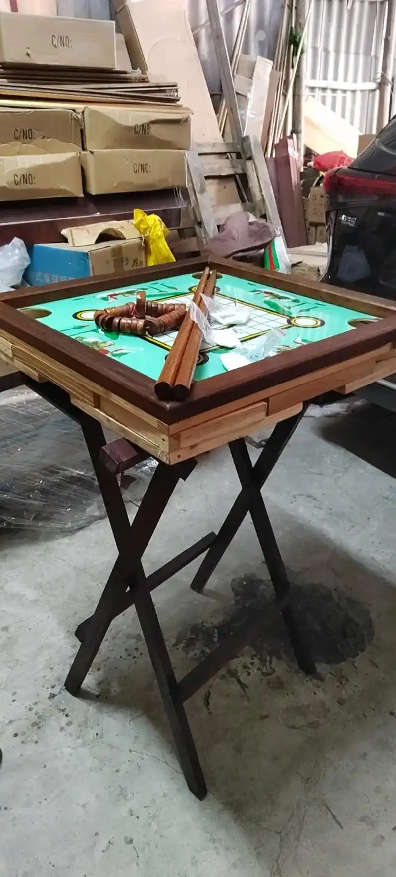 康乐棋潮汕专款盐木玻璃手工描绘高弹康乐棋13342702928