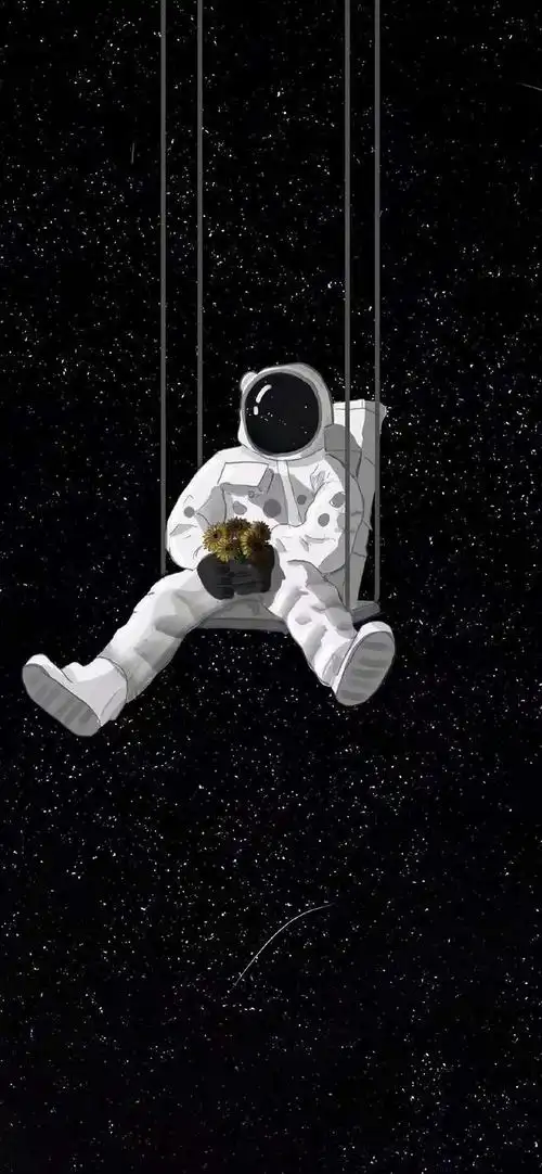 手机壁纸宇航员