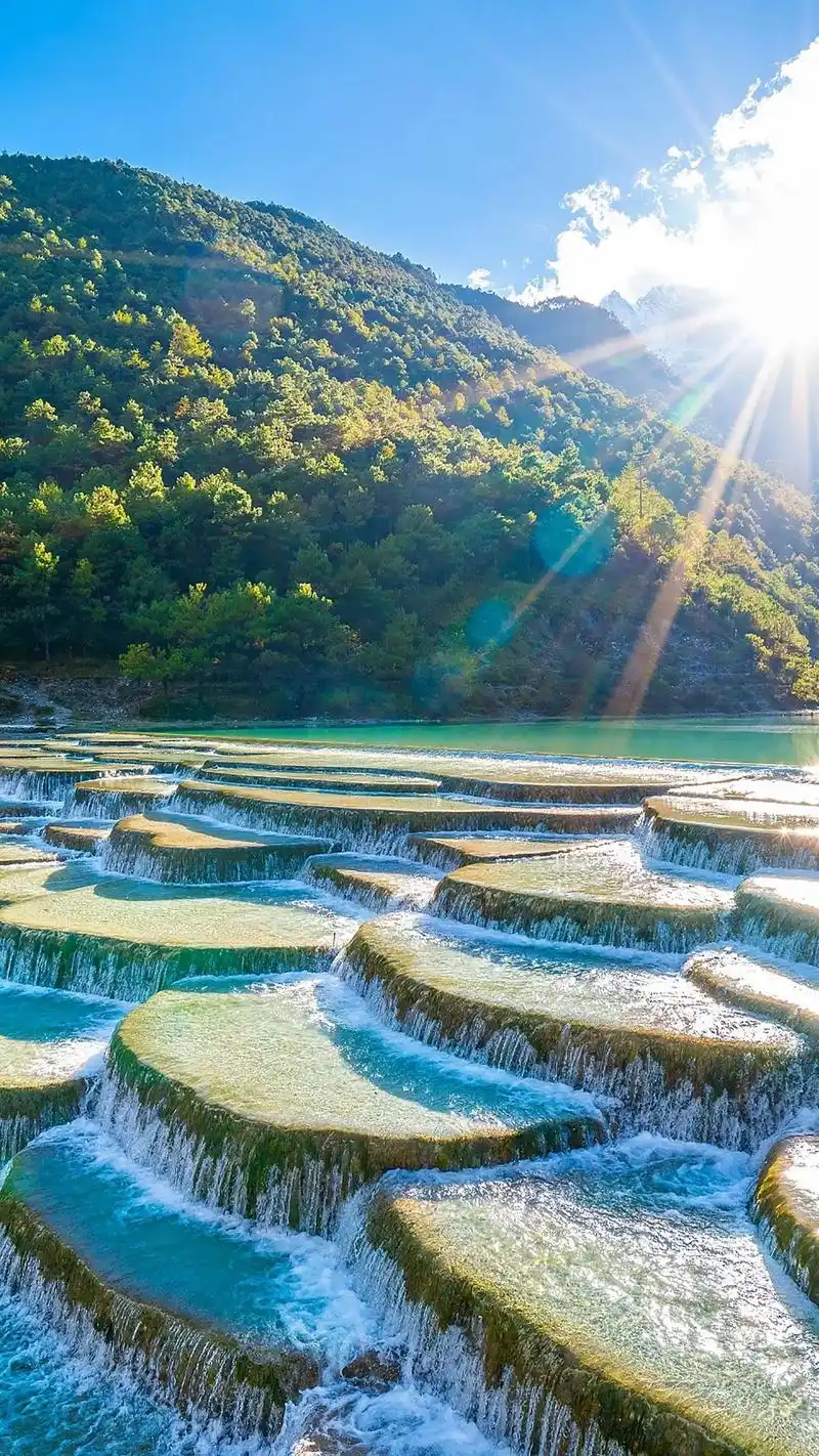 蓝月谷风景区图片 - 抖音