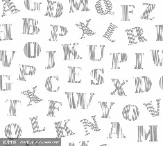 英文字母,阴影,背景,无缝,白色,矢量.