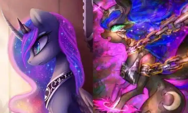 紫悦似乎成为魔婴,月亮公主很诡异,她却很美_漫迷_黑化_角色