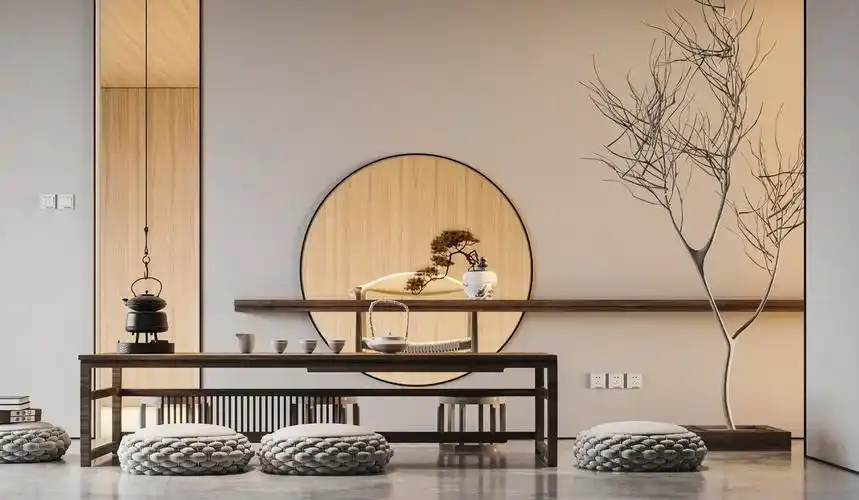 简约禅意茶室装修
