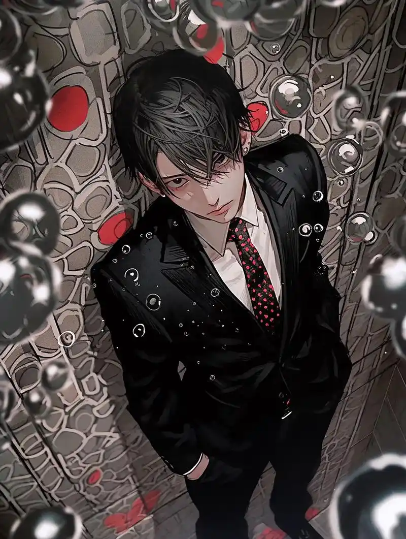 男生头 高冷西装霸道总裁.#midjourney #孤独感拉 - 抖音