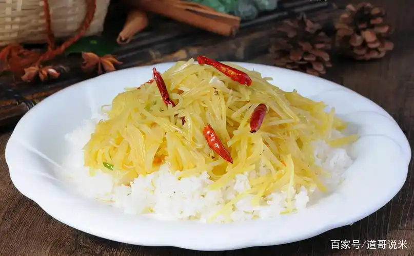 米饭的n种做法—第240课:土豆肉丝盖浇饭