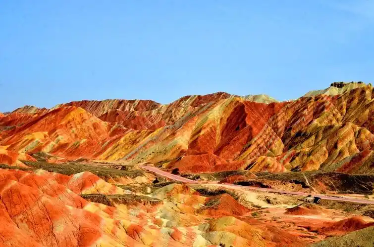 张掖七彩丹霞景区15