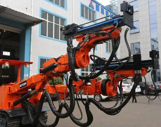 dt2-30履带式双臂液压凿岩台车防爆设计 - 江西鑫通机械制造有限公司