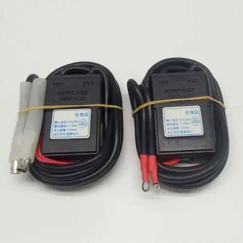 气煤气灶220v炒炉猛火炉打火器脉冲点火器控制器配件 220v点火器套装