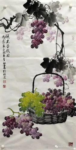 杨立祖葡萄作品欣赏