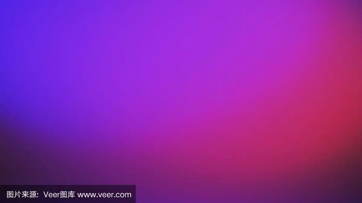 紫色,红色和蓝色抽象背景逼真的3d渲染