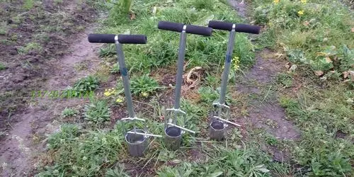 不锈钢取土钻螺旋取土器土壤取样采样器根钻地膜打孔移苗(包邮)