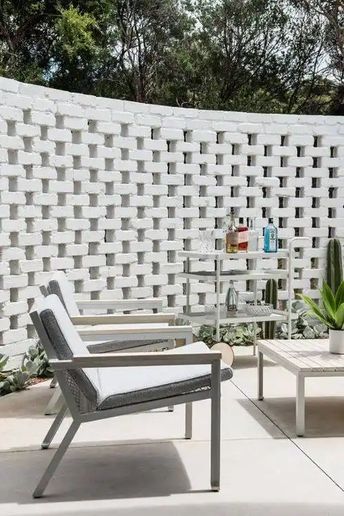 有颜值的庭院都有一面镂空墙