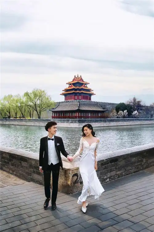 全国谢安视觉婚纱摄影工作室-谢安03·客片·角楼·中国风-中国婚博