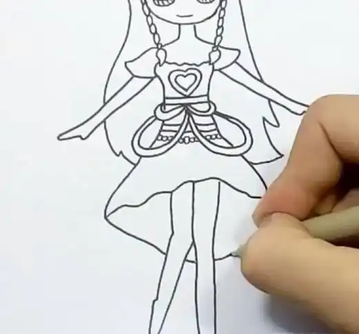 怎么画叶罗丽王默