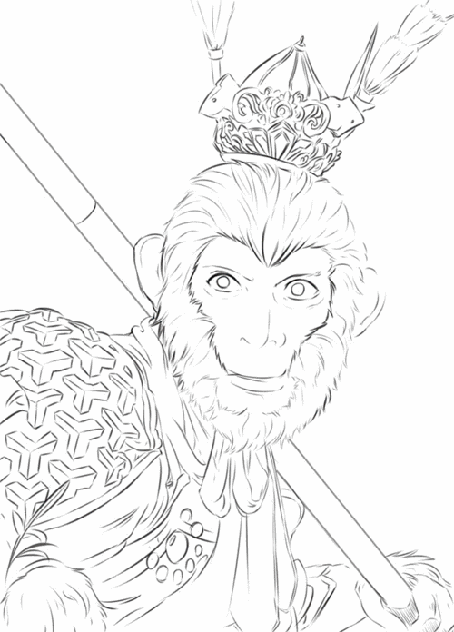 致敬 大圣|插画|创作习作|结城仗二 - 原创作品 - 站酷 (zcool)