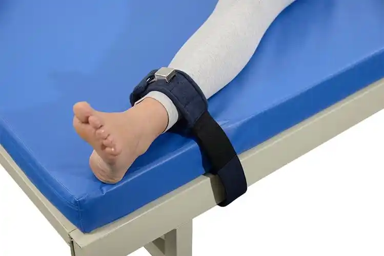 单脚约束带警用医用约束带磁控约束带磁扣约束带插入式约束带