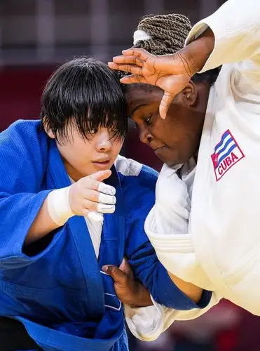 柔道日本选手素根辉夺得女子78公斤以上级冠军