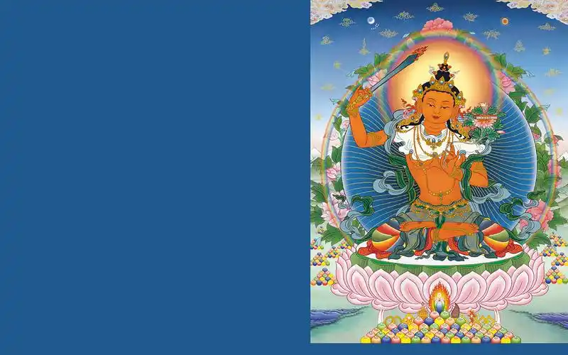 文殊菩萨像桌面