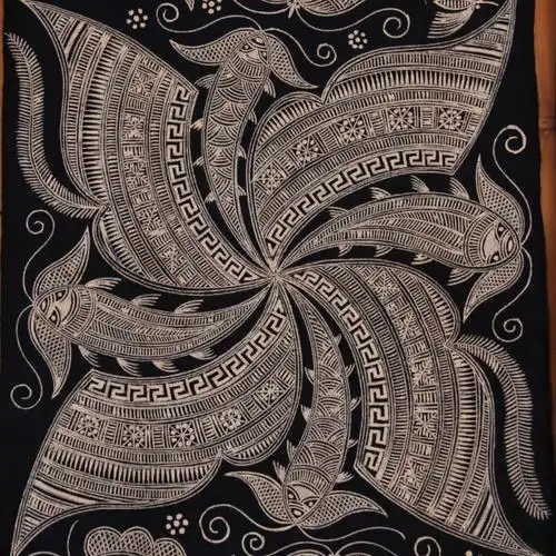 蜡染纹样⑦镰刀纹