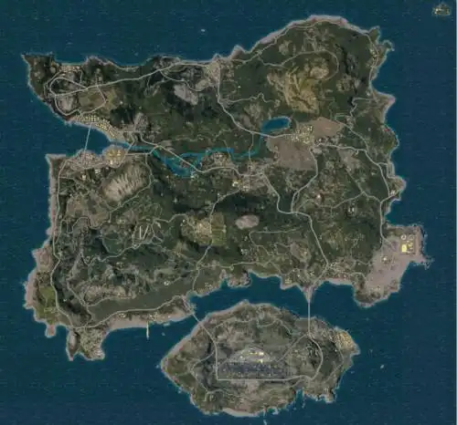 刺激战场海岛地图新手玩家千万别去这里