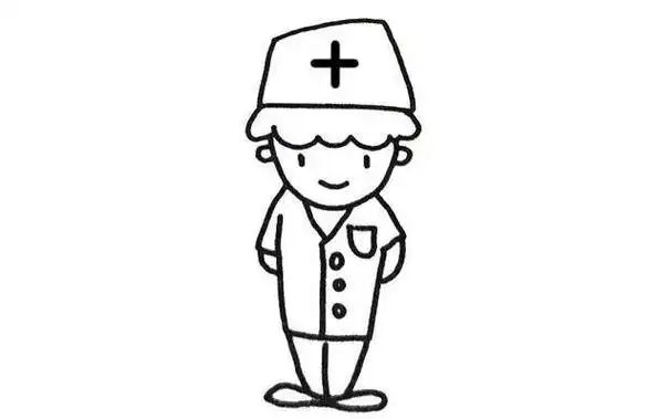 医生怎么画简笔画武汉医生怎么画简笔画