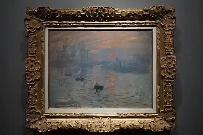 上海看展日出印象莫奈