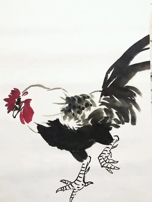 大公鸡之画法步骤教程