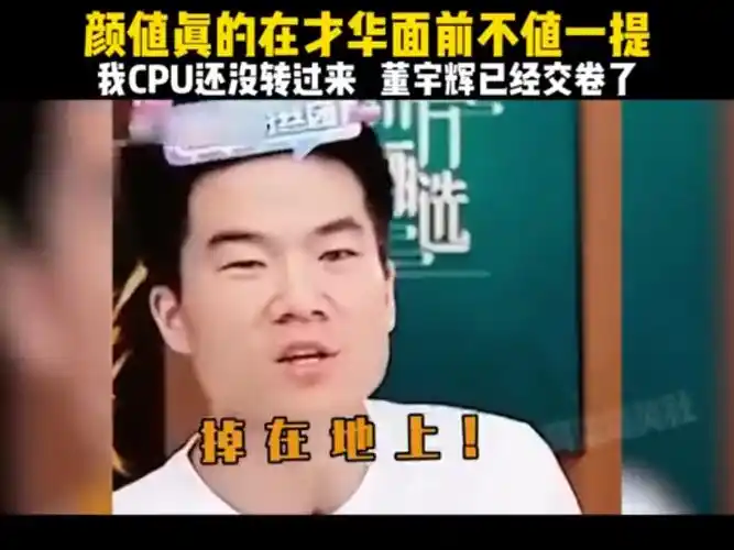 看董宇辉感觉能长脑子!我cpu还没转过来,董宇辉已经交卷了