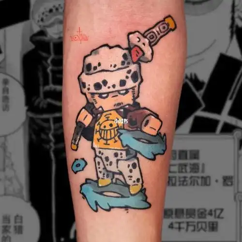 罗《海贼王》 纹身更新