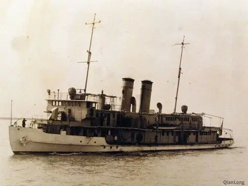 在中国建造的美国炮舰 最终成为人民海军作战舰艇