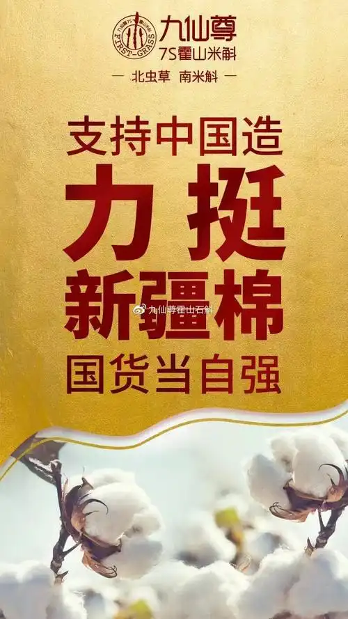 支持新疆棉力挺中国造